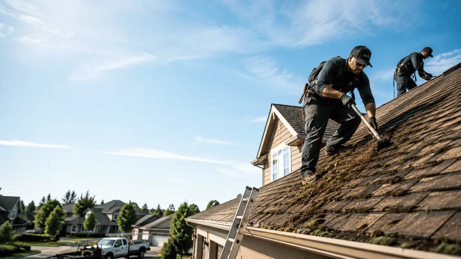 Roof Moss Removal in Plattsburgh, NY near me